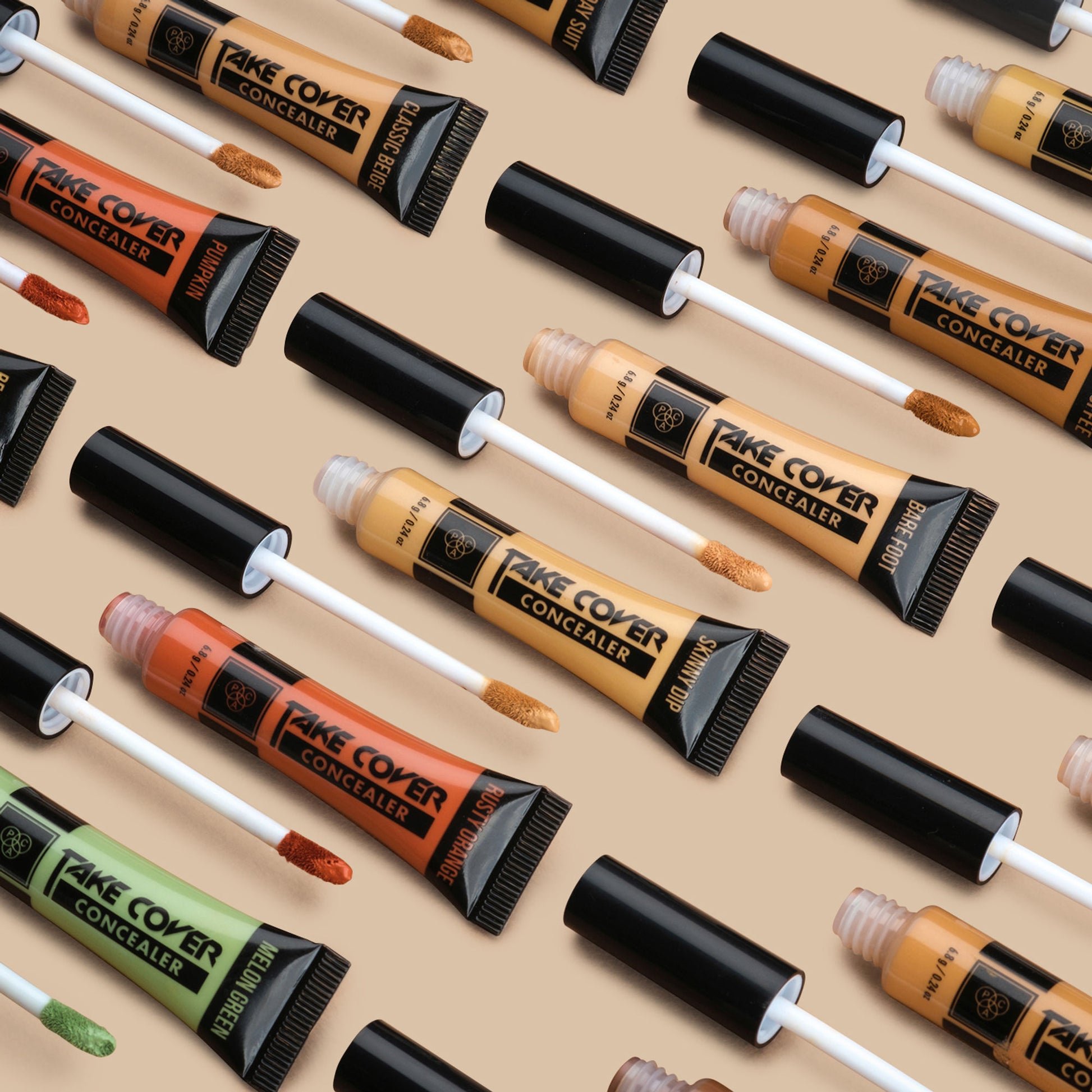 PAC Studio Take Cover Concealer - 04 Creme Buff - Distacart