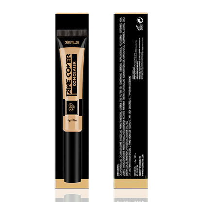 PAC Studio Take Cover Concealer - 21 Creme Yellow - Distacart