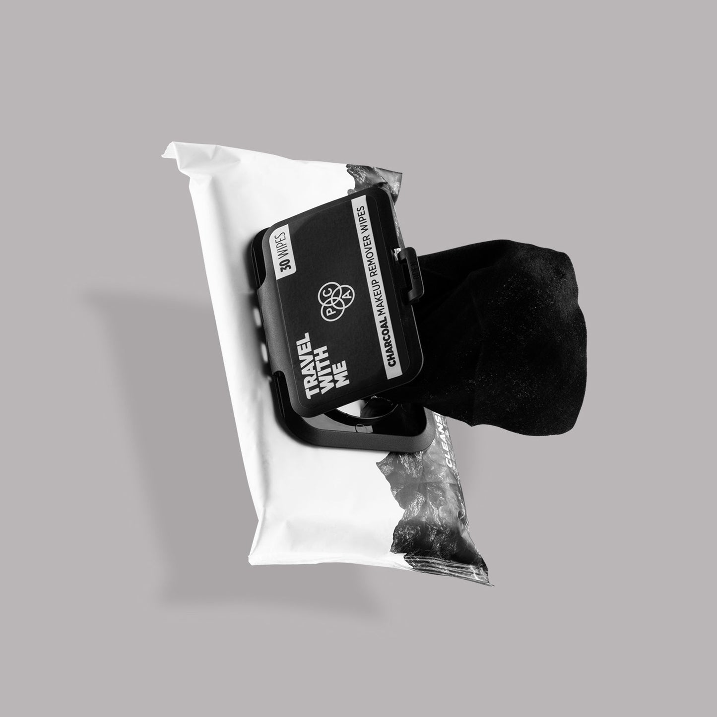 PAC Studio Travel With Me Charcoal Wipes - Distacart