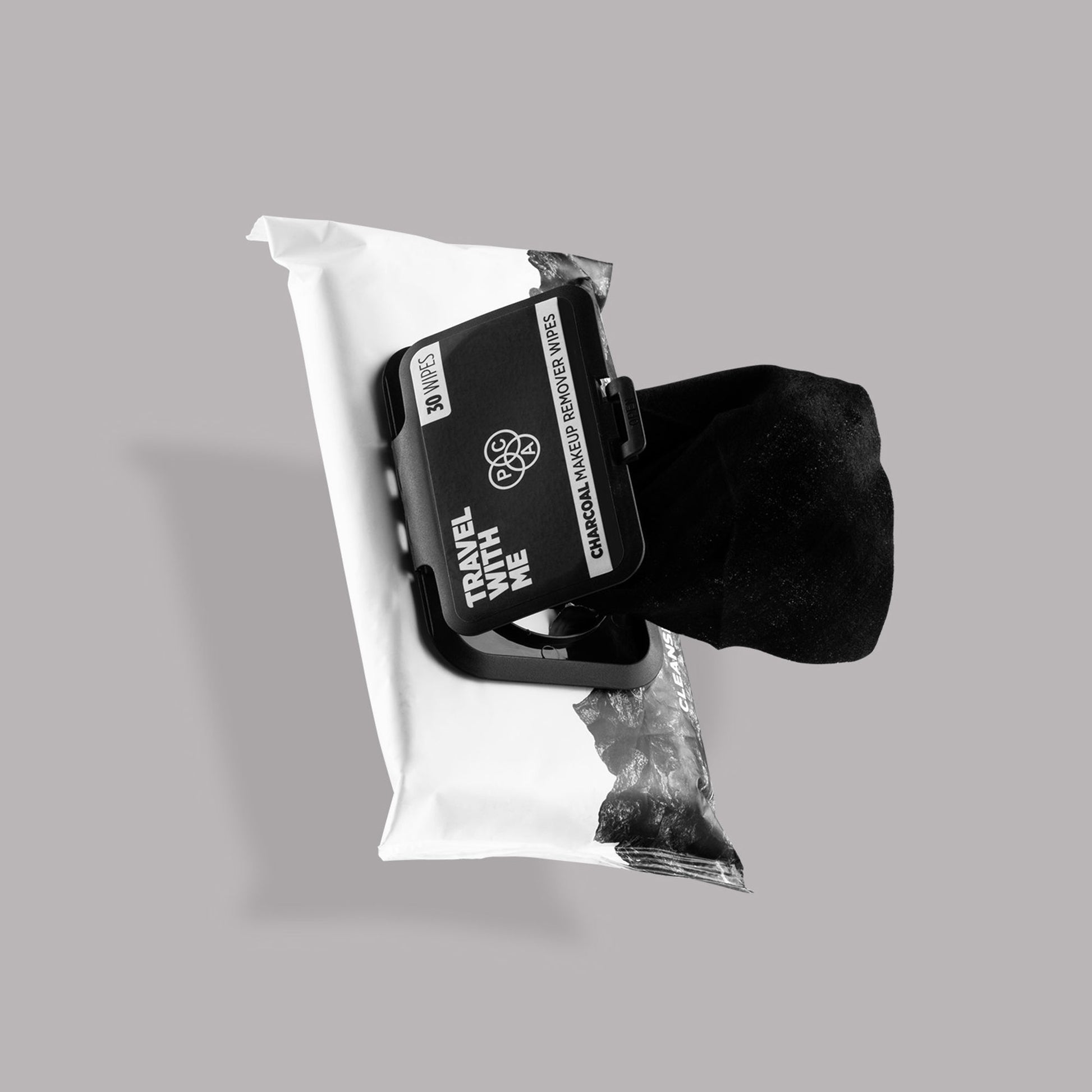 PAC Studio Travel With Me Charcoal Wipes - Distacart