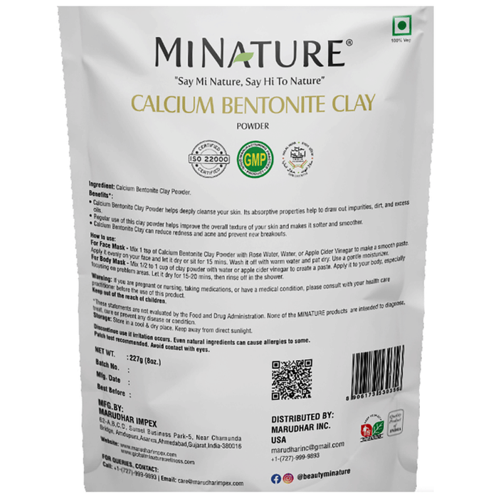Minature Calcium Bentonite Clay Powder