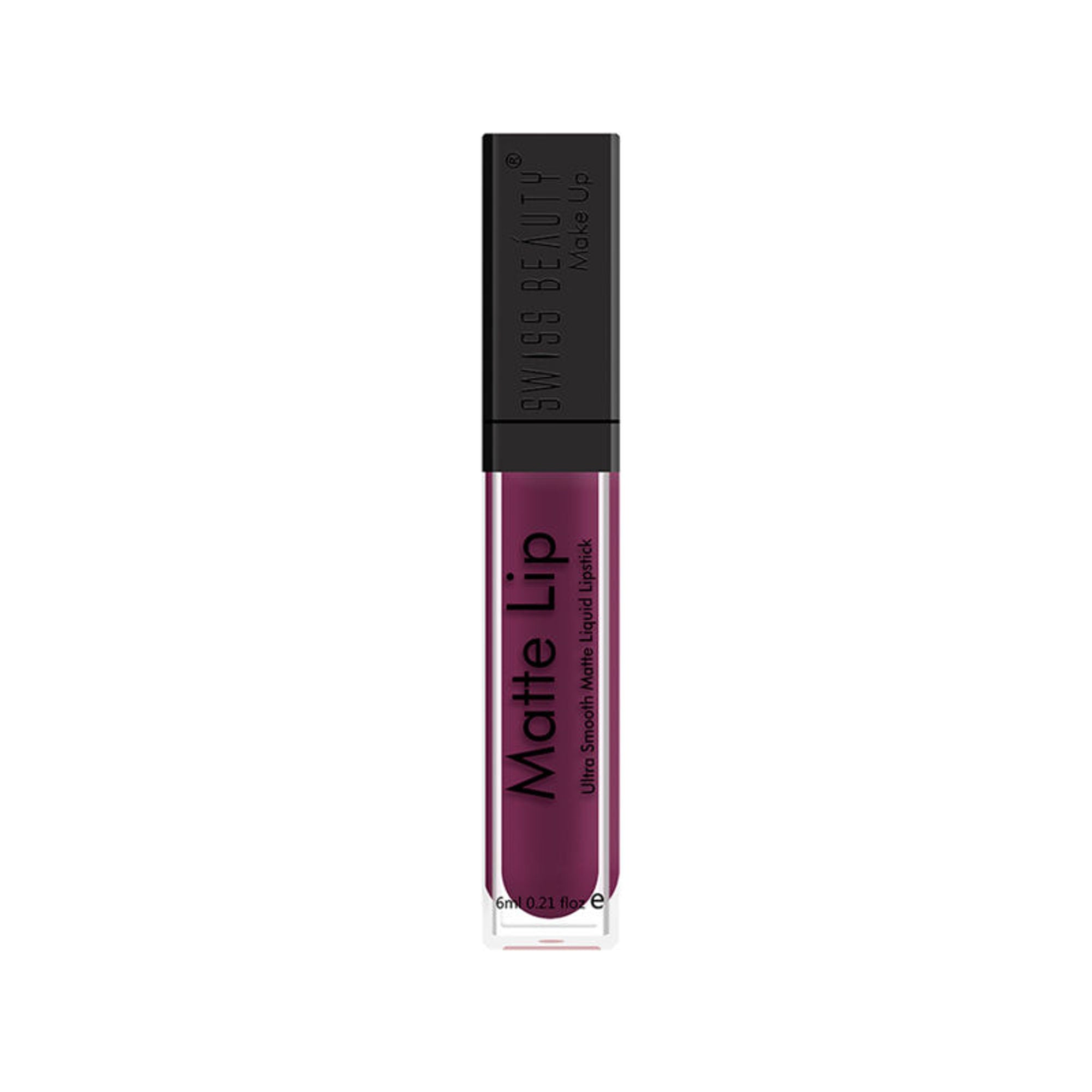 Swiss Beauty Ultra Smooth Matte Liquid Lipstick - 26 Purple Villain - Distacart