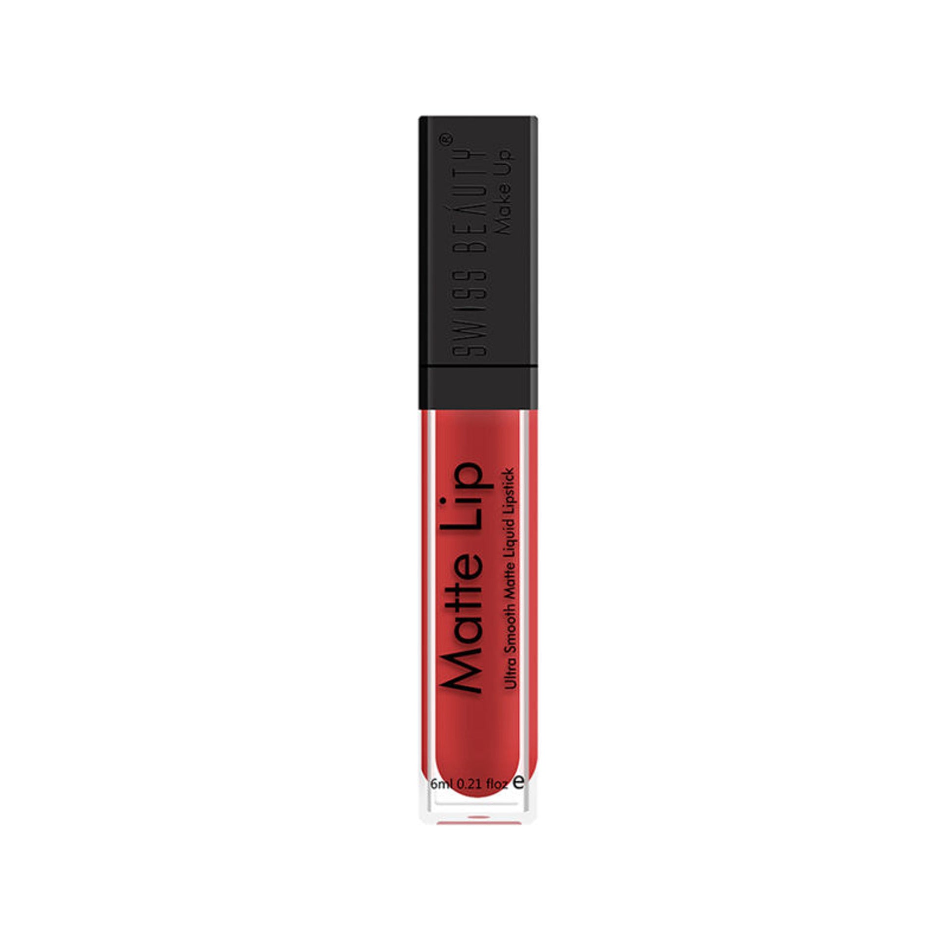 Swiss Beauty Ultra Smooth Matte Liquid Lipstick - 35 Runway - Distacart