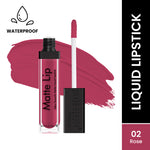 Thumbnail for Swiss Beauty Ultra Smooth Matte Liquid Lipstick - 2 Rose