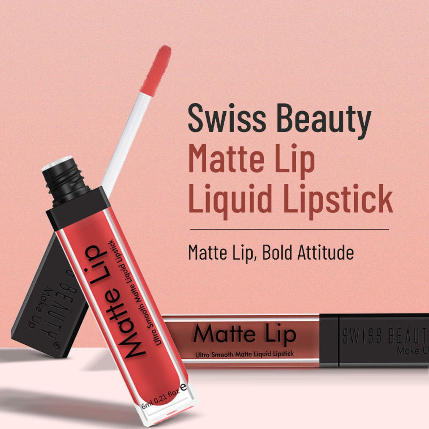 Swiss Beauty Ultra Smooth Matte Liquid Lipstick - 3 Caf - Distacart