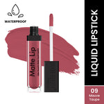Thumbnail for Swiss Beauty Ultra Smooth Matte Liquid Lipstick - 9 Mauve Taupe