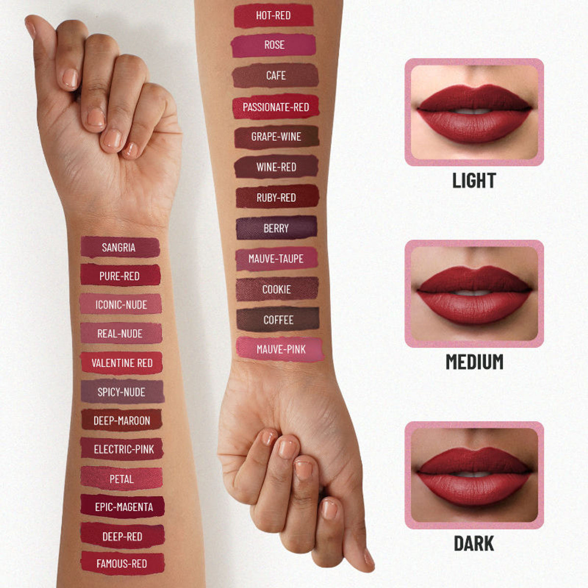 Swiss Beauty Ultra Smooth Matte Liquid Lipstick - 9 Mauve Taupe - Distacart