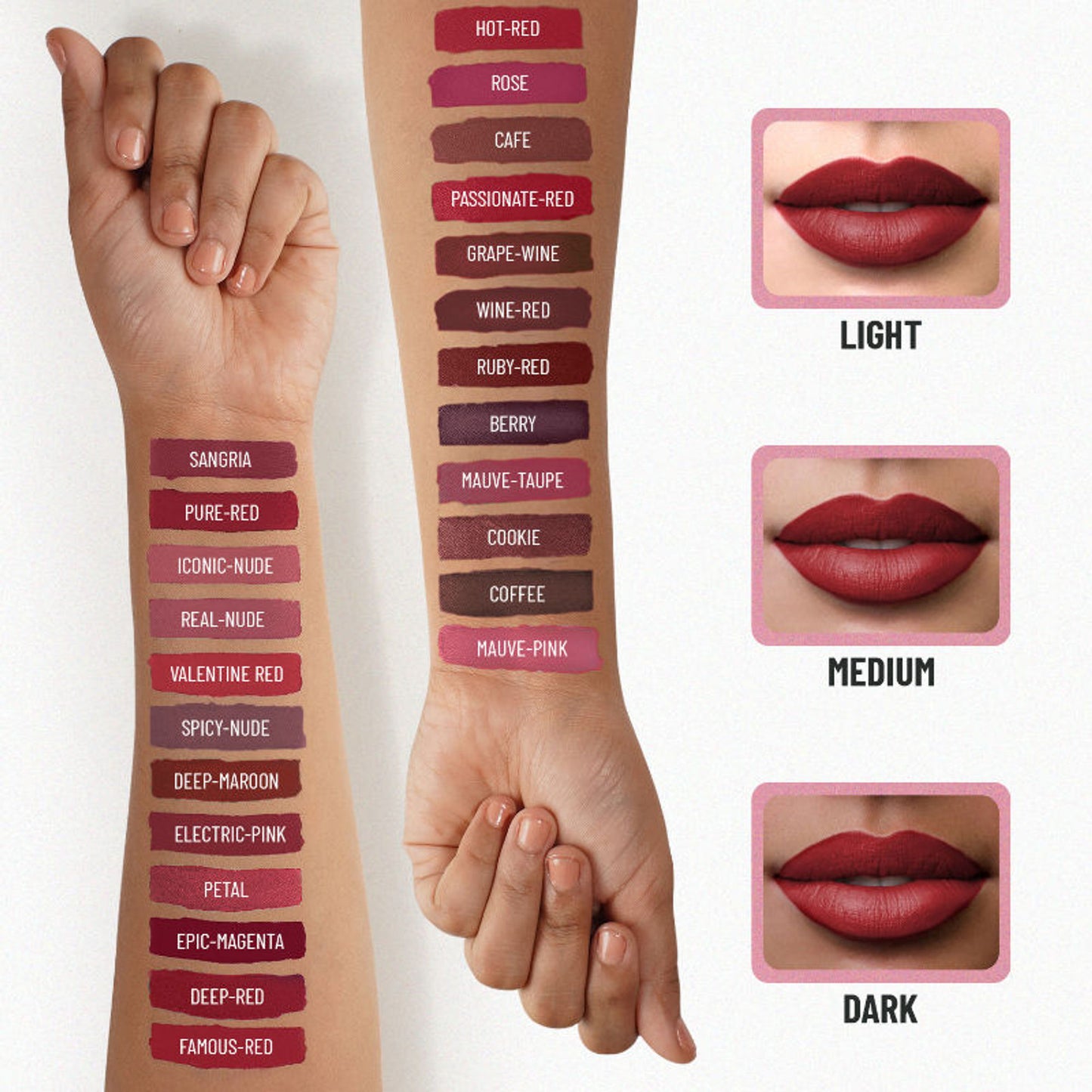 Swiss Beauty Ultra Smooth Matte Liquid Lipstick - 24 Pure Red - Distacart