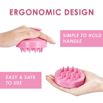 Scalppie Scalp Massager And Shampoo Brush - Bubblegum Pink - Dista