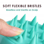 Thumbnail for Scalppie Scalp Massager And Shampoo Brush - Midnight Black - Dista