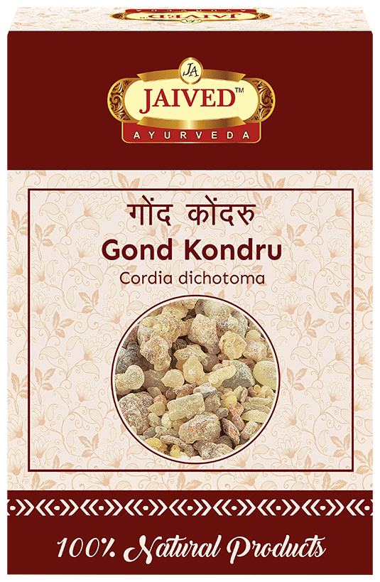 Jaived Ayurveda Gond Kondru Lasora Gum | Supports Joint Health & Reduces Inflammation