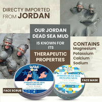 Thumbnail for Wild Oak Jordan Dead Sea Healing Mud Face Scrub - Distacart