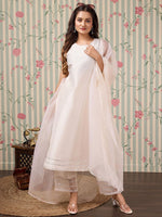 Thumbnail for Ode by House of Pataudi Regular Kurta with Trousers - Distacart