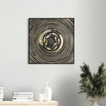 Thumbnail for Tehzeeb Creations Golden Embossed Wall Painting