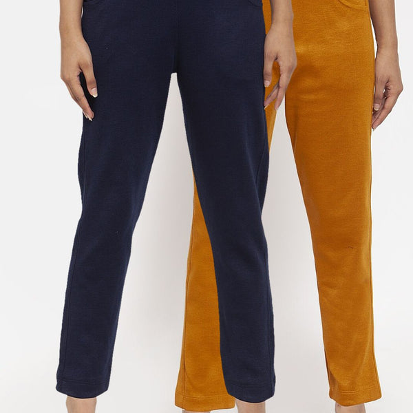 TAG 7 Women Pack of 2 Solid Leggings - Distacart