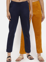 Thumbnail for TAG 7 Women Pack of 2 Solid Leggings - Distacart