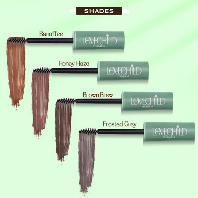 LoveChild By Masaba Gupta Brow - Me Points Tinted Brow Gel - Brown Brew - Distacart