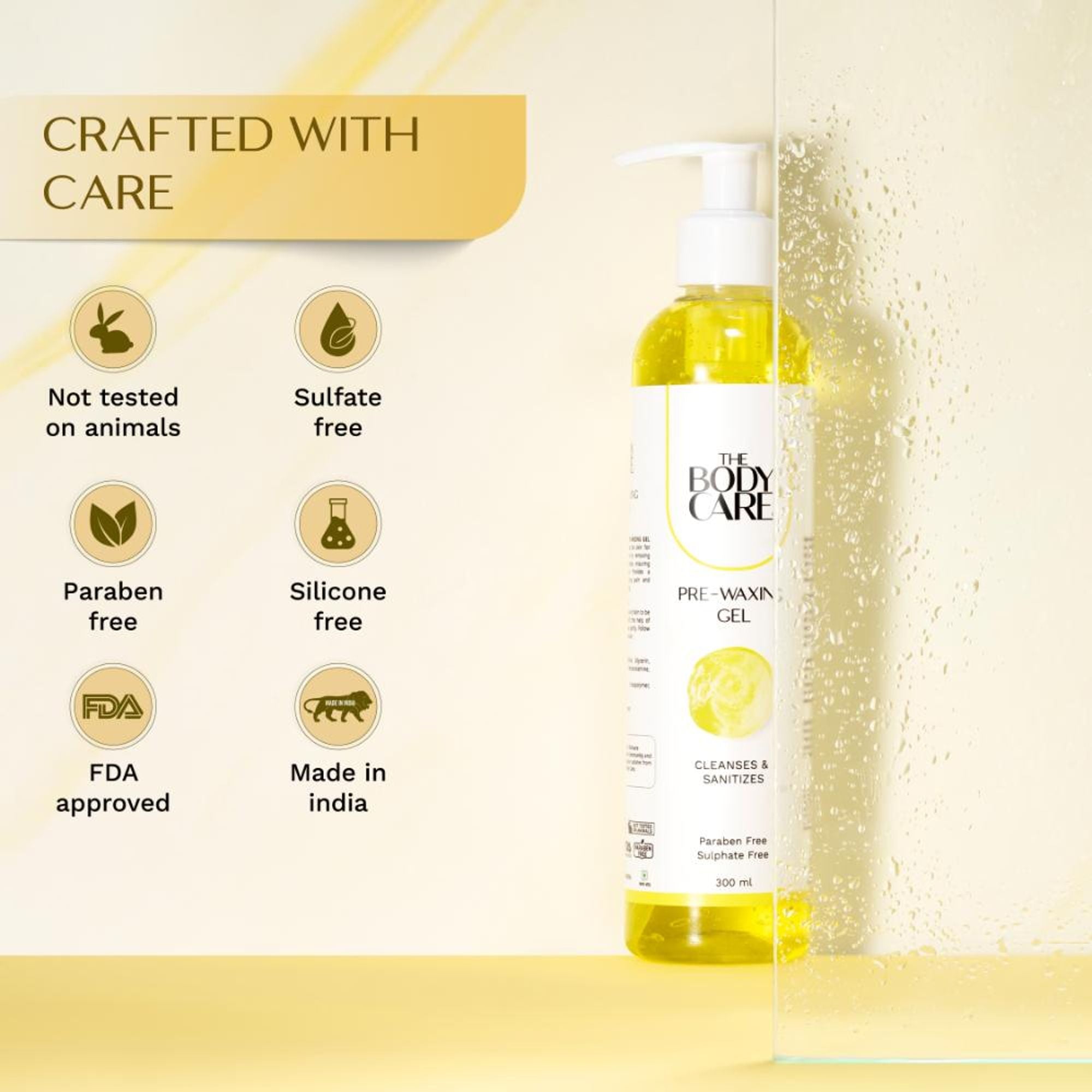 The Body Care Pre Waxing Gel