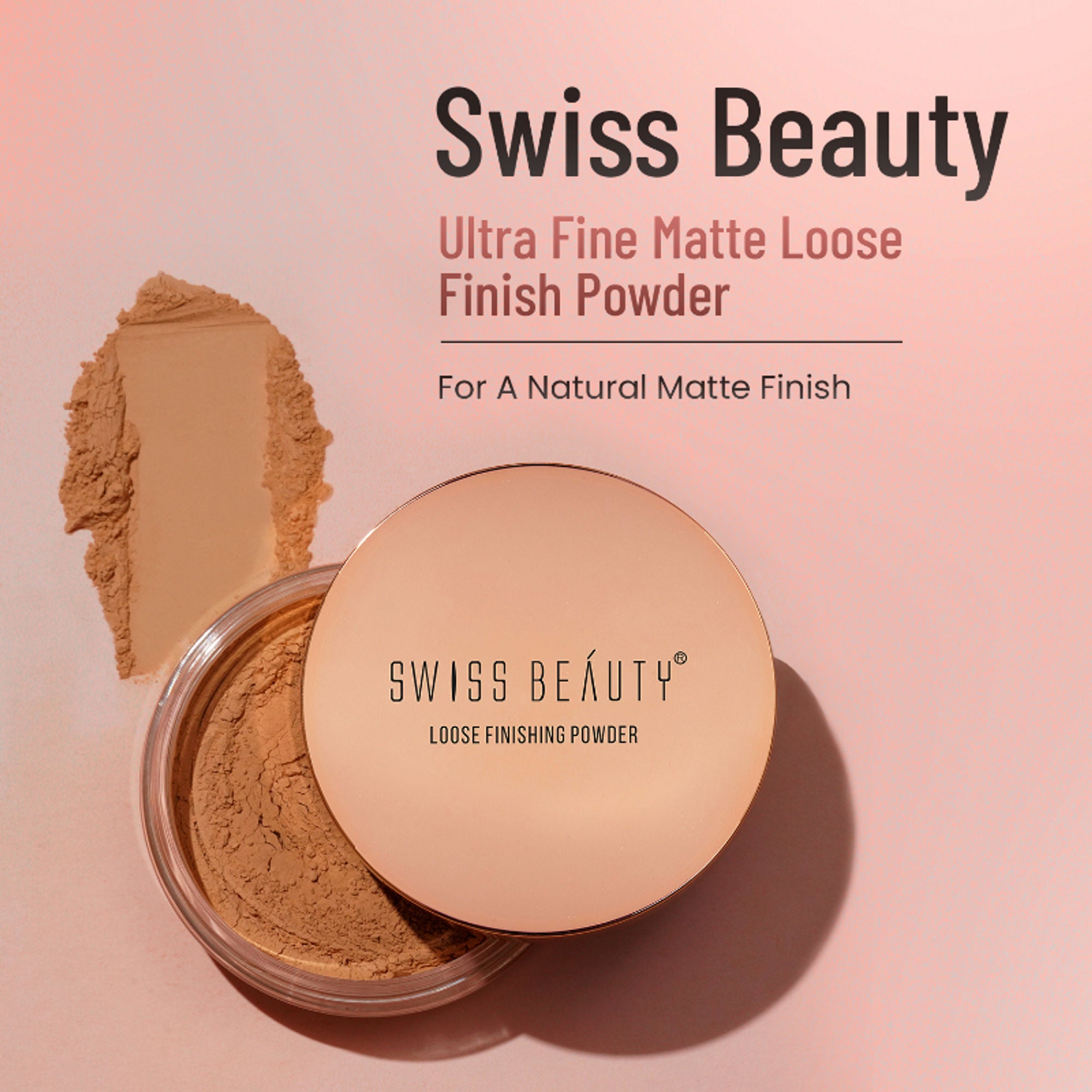 Swiss Beauty Ultra Fine Matte Loose Finish Powder - 05 Ivory - Distacart
