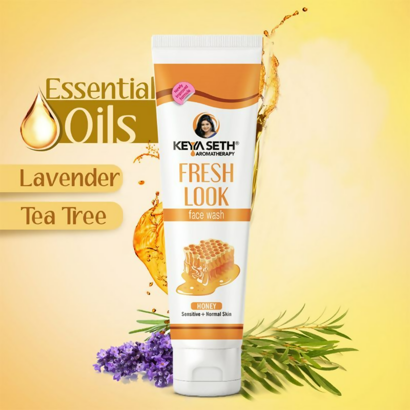 Keya Seth Aromatherapy Natural Honey Fresh Look Face Wash - Distacart