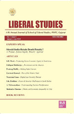 Thumbnail for Liberal Studies : a Bi-Annual Journal of School of Liberal Studies, Pdpu, Gujarat (Vol. 1, Issue 1) - Gyan Books - Distacart