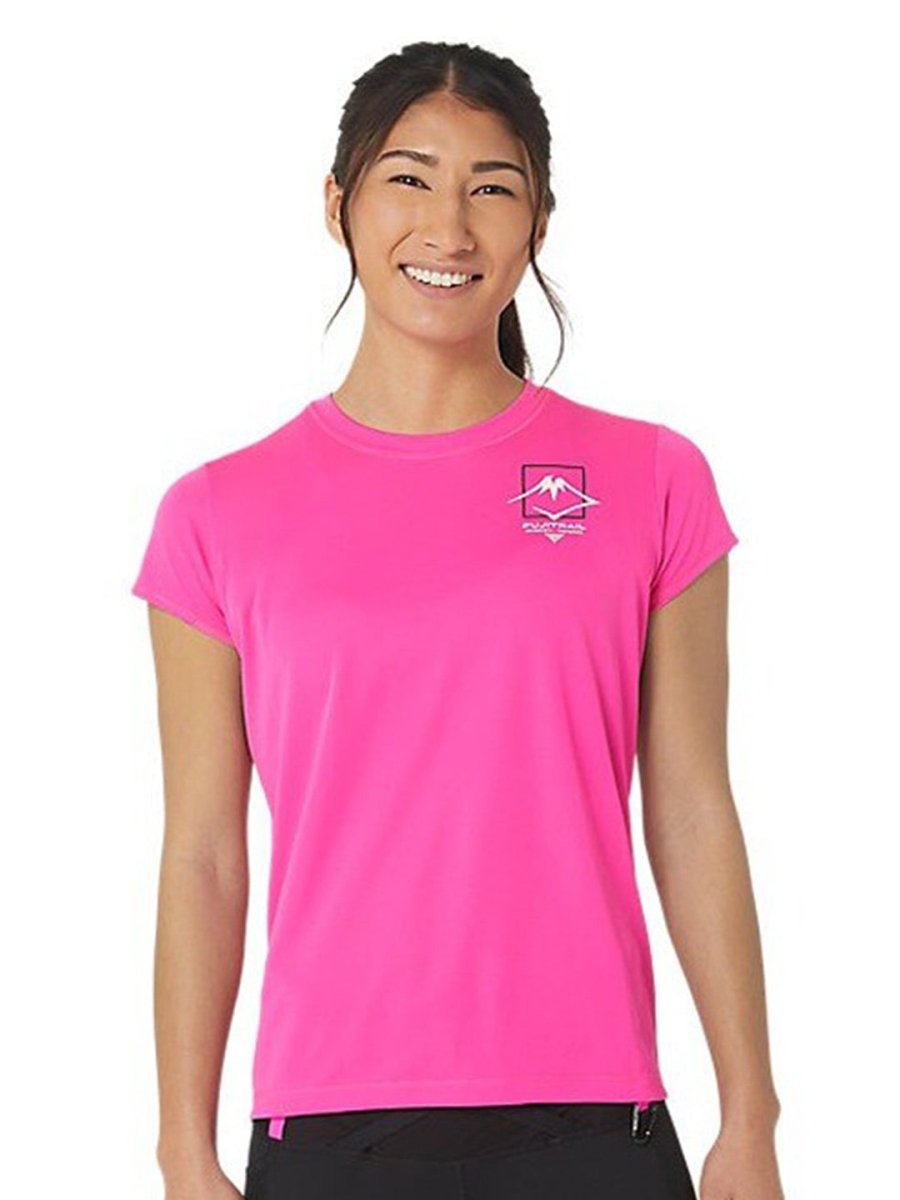 ASICS Fujitrail Logo SS Round Neck T-shirt - Distacart