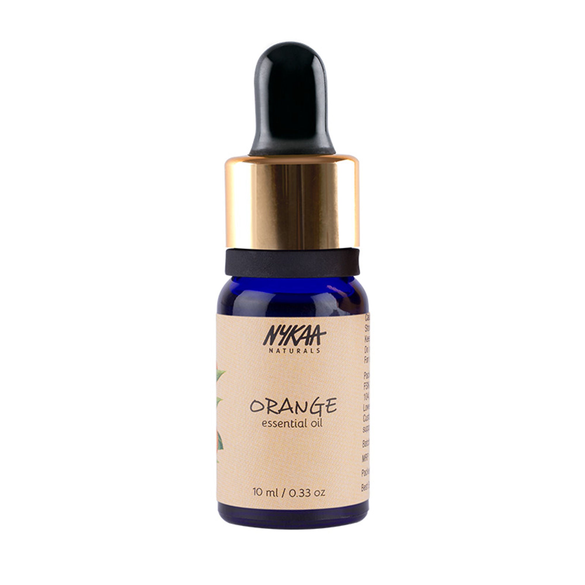 Nykaa Naturals - Orange Essential Oil For De-Tanning & Glowing Skin - 100% Natural