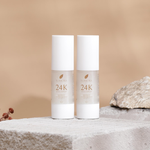 Thumbnail for Flawora 24K Gold Face Serum With Vitamin C For Brightening & Anti-Aging Skin