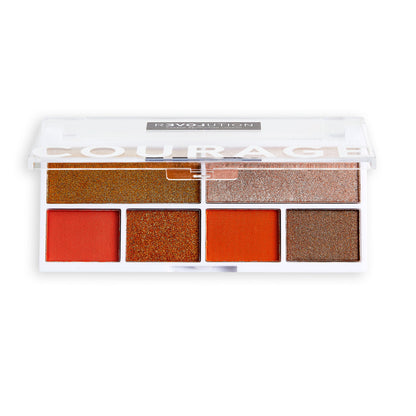 Makeup Revolution Relove Colour Play Eyeshadow Palette - Courage - Distacart