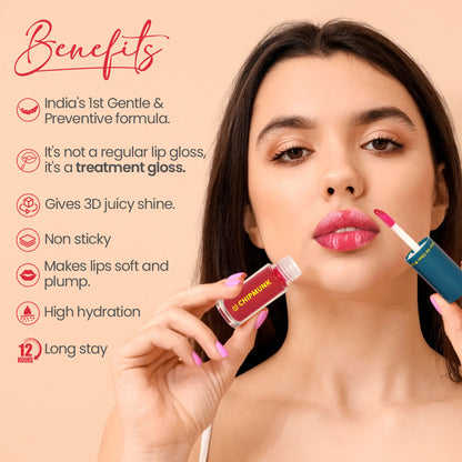 CHIPMUNK Simpin For It Dynamic Lip Gloss - 83 Lucky Charm - Distacart