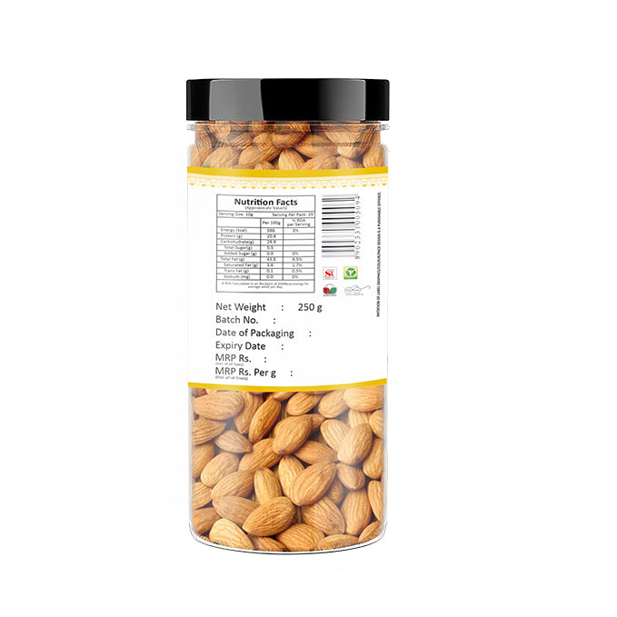 Yum Yum California Almonds Jar - Dista