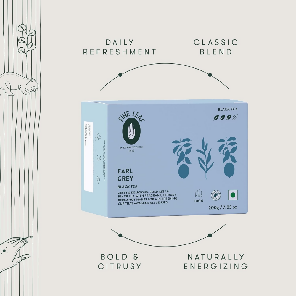 Luxmi Estates - Fine Leaf Earl Grey Black Tea - Dista