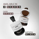 Thumbnail for Bare Anatomy Cover-Up Hair Powder 100% Instant Grey Coverage Seamless Natural Finish - Brown - Dista