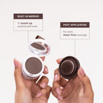 Thumbnail for Bare Anatomy Cover-Up Hair Powder 100% Instant Grey Coverage Seamless Natural Finish - Brown - Dista