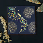 Thumbnail for Tehzeeb Creations Golden Embossed Wall Painting