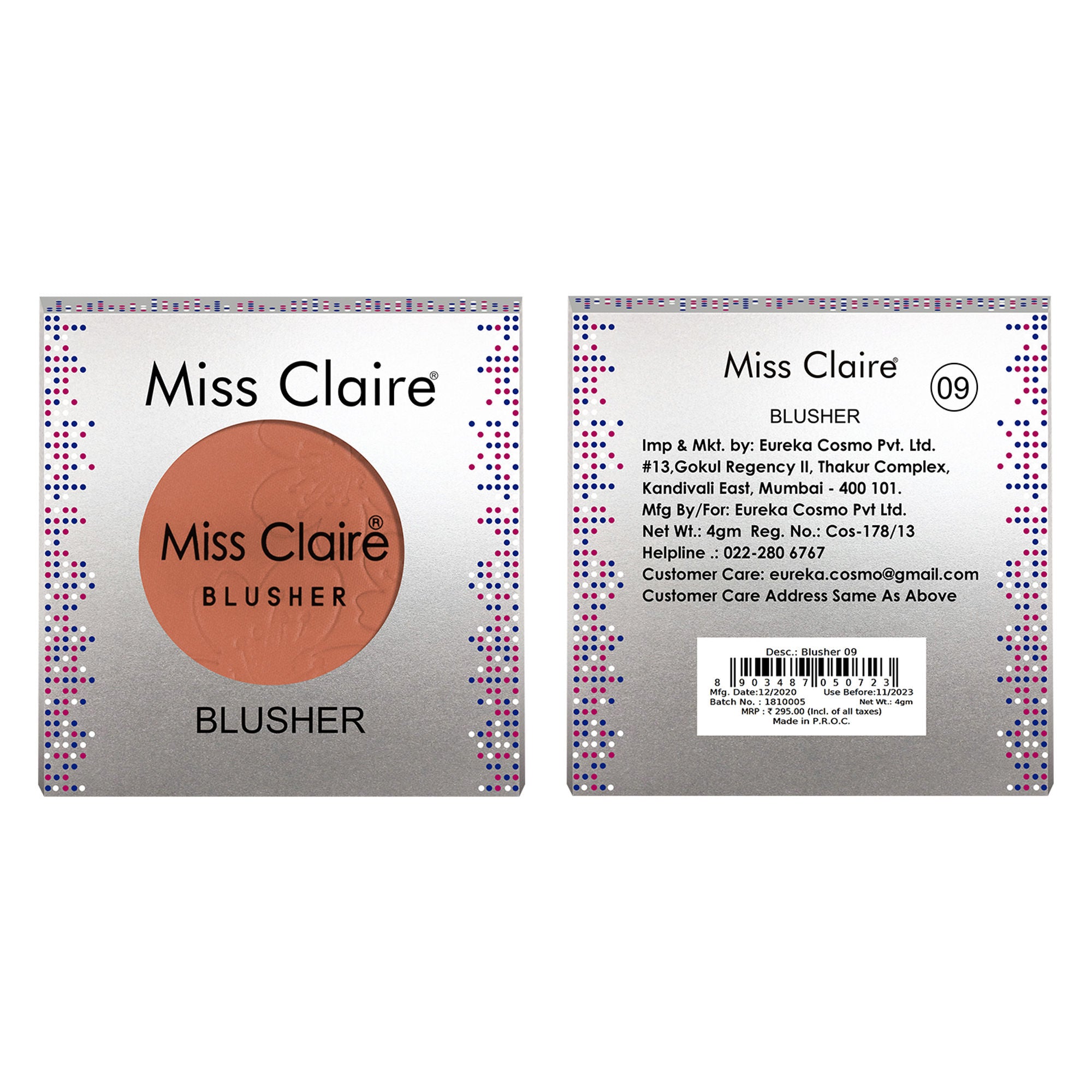 Miss Claire Round Blusher - 9