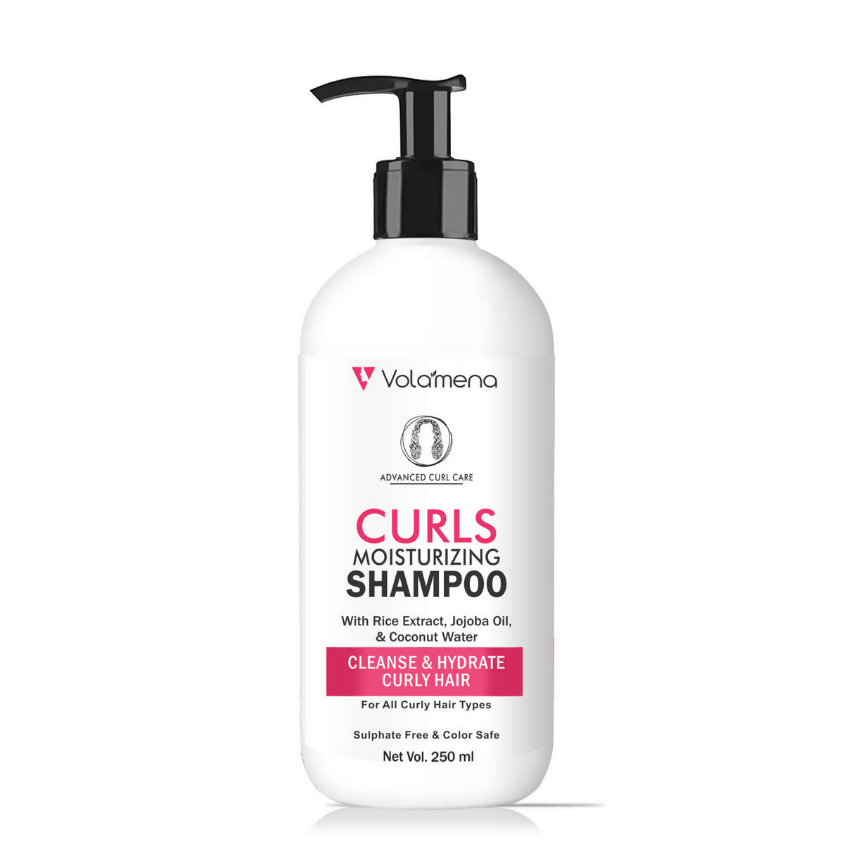 Volamena Curly Hair Moisturizing Shampoo