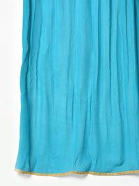 Thumbnail for AURELIA Floral Print Ethnic A-Line Midi Dress With Dupatta