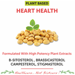 Thumbnail for bliss welness heart health phytosterols high potency lipid support veg capsule