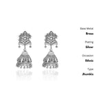 Thumbnail for New Stylish Oxidized Gold-Polished Gold Studs Earrings for Womens by House of Ree - Distacart
