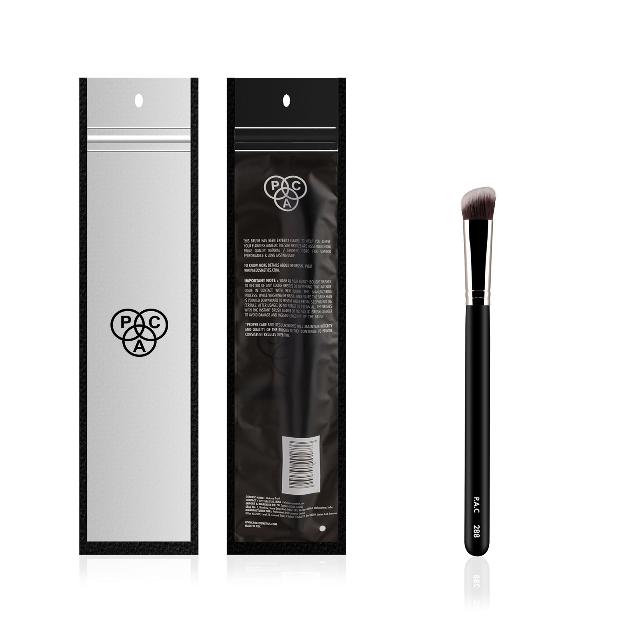 PAC Studio Concealer Brush - 288 - Distacart