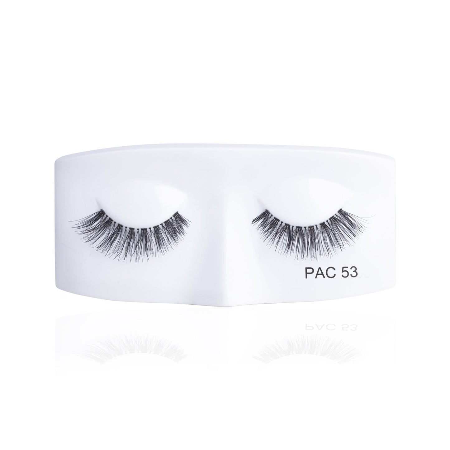 PAC Tapered Lash 53 - Handmade Natural Looking, Reusable up to 12x, Seamlessly Blends with Lashes