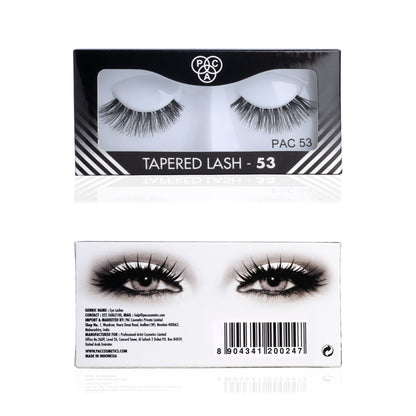 PAC Studio Tapered Lash 53 - Handmade Natural Looking, Reusable up to 12x, Seamlessly Blends with Lashes - Distacart