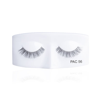 PAC Tapered Lash 56 - Handmade Natural Looking, Reusable up to 12x, Seamlessly Blends with Lashes