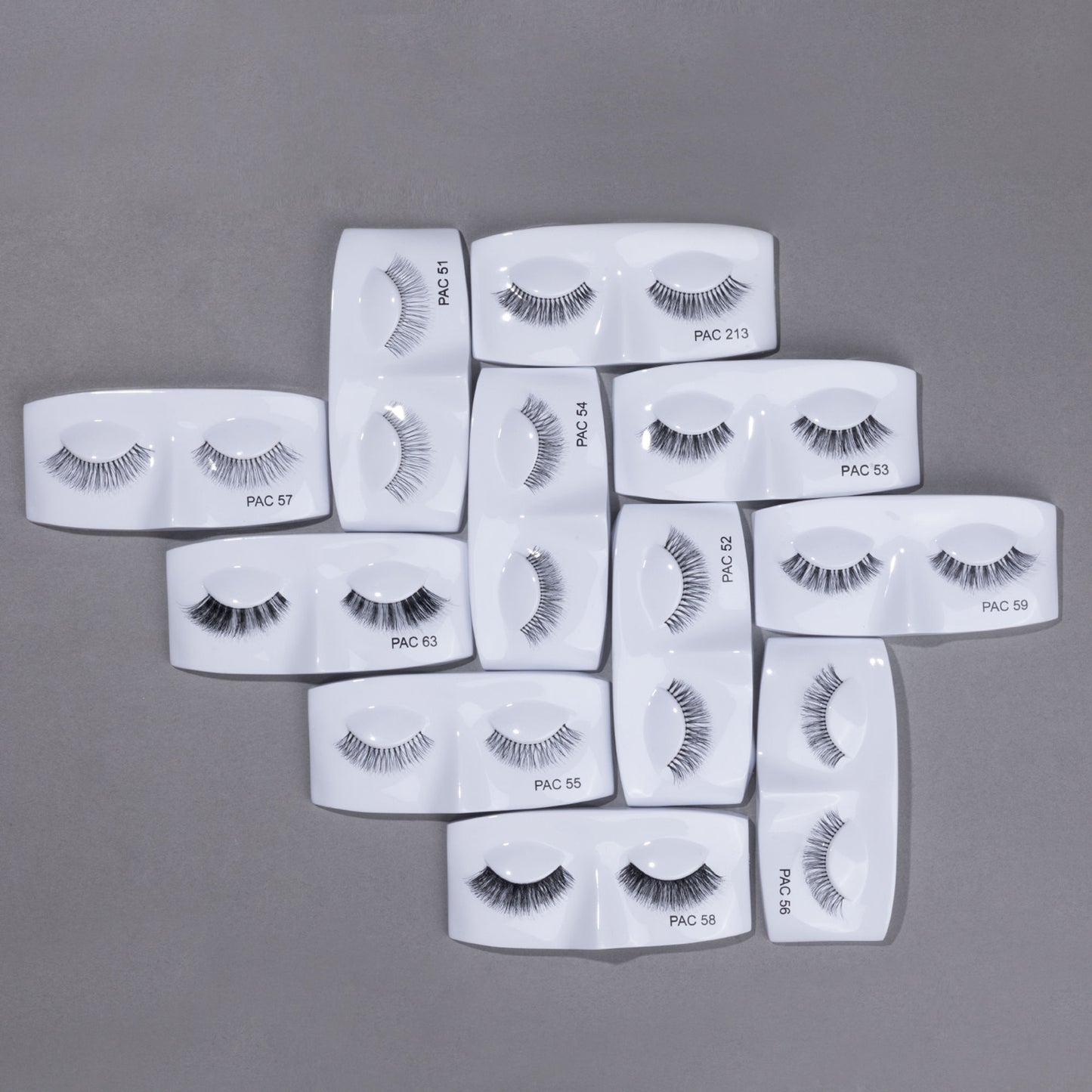 PAC Studio Tapered Lash 56 - Handmade Natural Looking, Reusable up to 12x, Seamlessly Blends with Lashes - Distacart