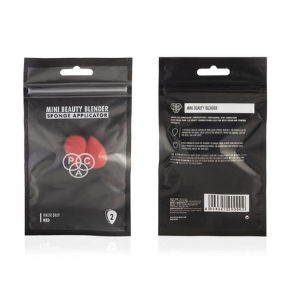 Mini Sponge Set Water Drop - Red - Distacart