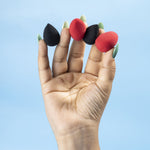 Thumbnail for PAC Studio Beauty Blender Sponge (Mini) (4 Pcs) (Red + Black) (Mix) - Distacart