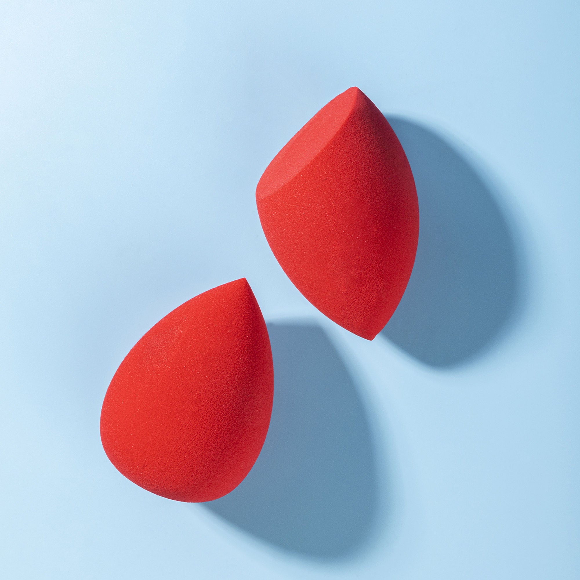 PAC Studio Ultimate Beauty Blender Sponge Red - Durable, Multi-Functional, Low Absorption, Breathable Pouch - Distacart