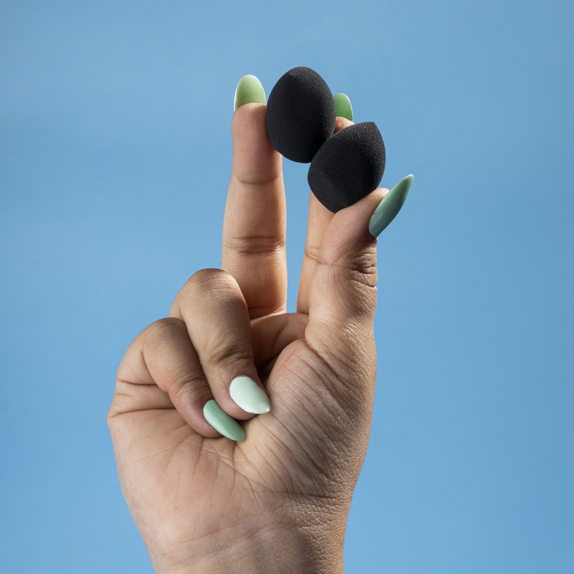 PAC Studio Beauty Blender Sponge (Mini)(2 Pcs)(Water Drop)(Black)