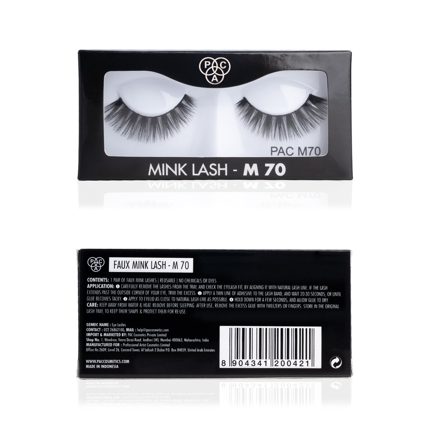 PAC Studio Faux Mink Lash - M70 - Distacart